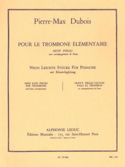 Pour Le Trombone Elementaire 