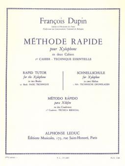 Methode Rapide pour Xylophone Vol. 1 