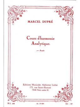 Cours D Harmonie Analytique 