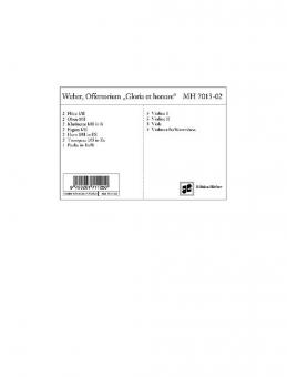 Offertorium 'Gloria et honore' 