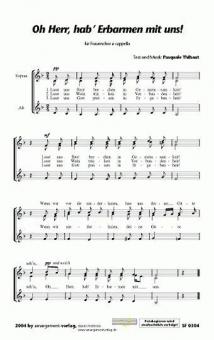 Oh Herr, hab Erbarmen mit uns 