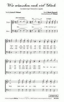 Wir wünschen euch viel Glück 