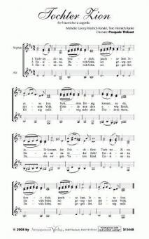 Tochter Zion, freue dich 