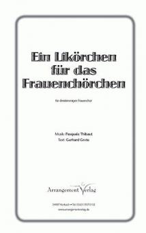 Ein Likörchen für das Frauenchörchen 