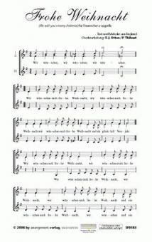 Wir wünschen euch frohe Weihnacht 