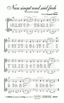 Nun singet und seid froh 
