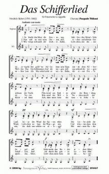 Das Schifferlied 