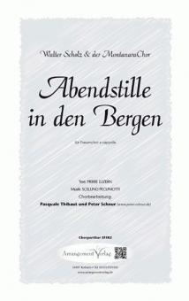 Abendstille in den Bergen 