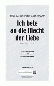 Ich bete an die Macht der Liebe 