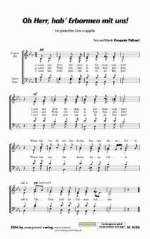 Oh Herr, hab Erbarmen mit uns 