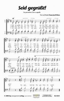 Seid gegrüßt, ihr lieben Freunde 