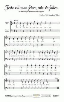 Feste soll man feiern wie sie fallen 