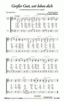 Großer Gott, wir loben dich 