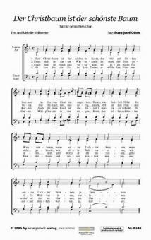 Der Christbaum ist der schönste Baum 