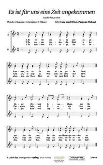 Es ist für uns eine Zeit angekommen 