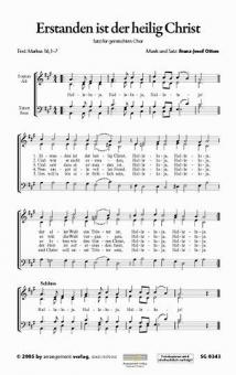 Erstanden ist der heilig Christ 