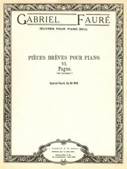 Pieces Breves Op. 84 Nr. 6 