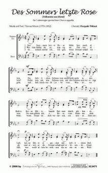 Des Sommers letzte Rose 
