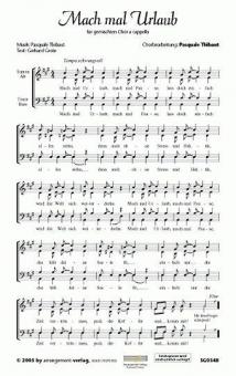 Mach mal Urlaub, mach mal Pause 