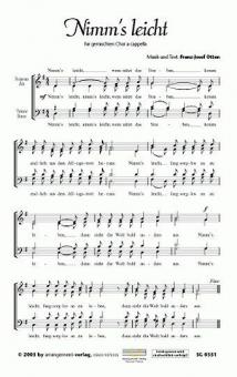 Nimm's leicht 