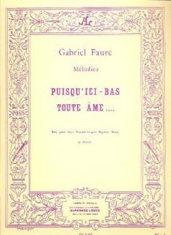 Puisqu Ici Bas Toute Ame Op. 10 