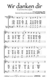 Wir danken dir 