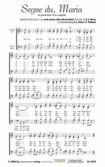 Segne du, Maria 
