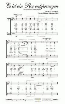 Es ist ein Ros entsprungen 