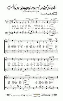 Nun singet und seid froh 