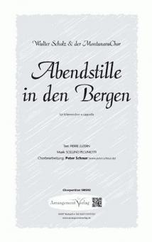 Abendstille in den Bergen 