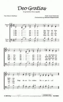 Deo Gratias 