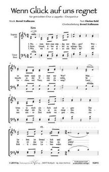 Wenn Glück auf uns regnet 