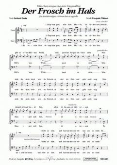Der Frosch im Hals 