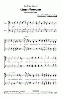 Unser Hermann steht im Teutoburger Wald 