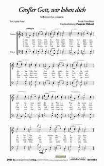 Großer Gott, wir loben dich 