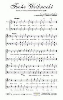 Wir wünschen euch frohe Weihnacht 