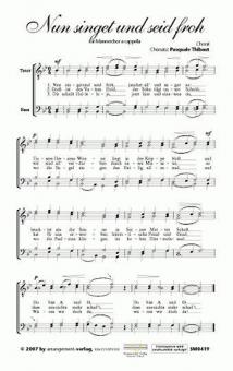 Nun singet und seid froh 