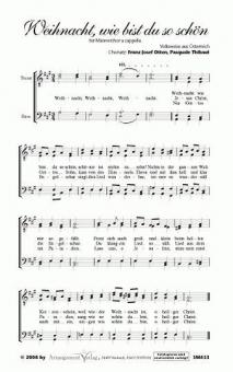 Weihnacht, wie bist du so schön 