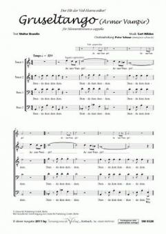 Armer Vampir, Gruseltango 