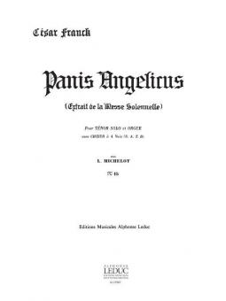 Panis Angelicus / No. 15 