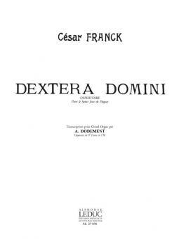 Dextera Domini (Offertoire pour Paques) 
