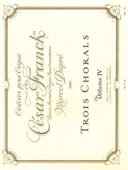 Oeuvres pour Orgue Vol. 4 