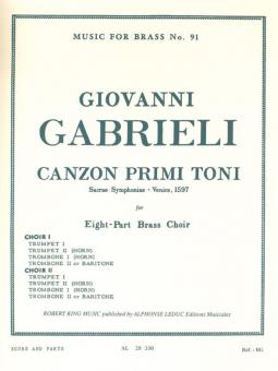 Canzon Primi Toni 