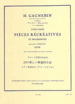 23 Pieces Recreatives et Progressives 