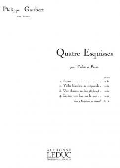 4 Esquisses Recueil 