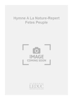 Hymne à la Nature 
