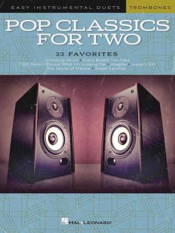 Pop Classics for 2 Trombones 