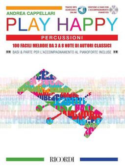 Play Happy - Percussioni - edizione con Online Audio e MP3 