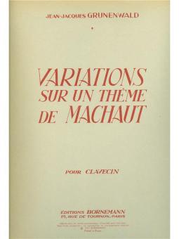 Variations Sur Un Theme De Machaud 