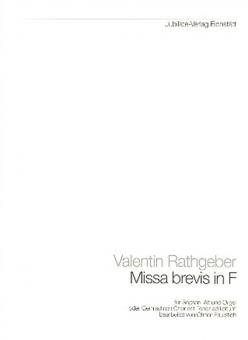 Missa brevis F-Dur 